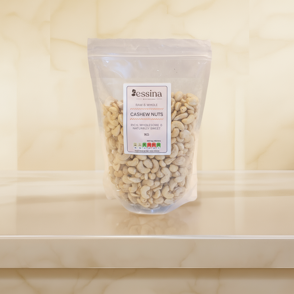 Raw & Whole Cashew Nuts