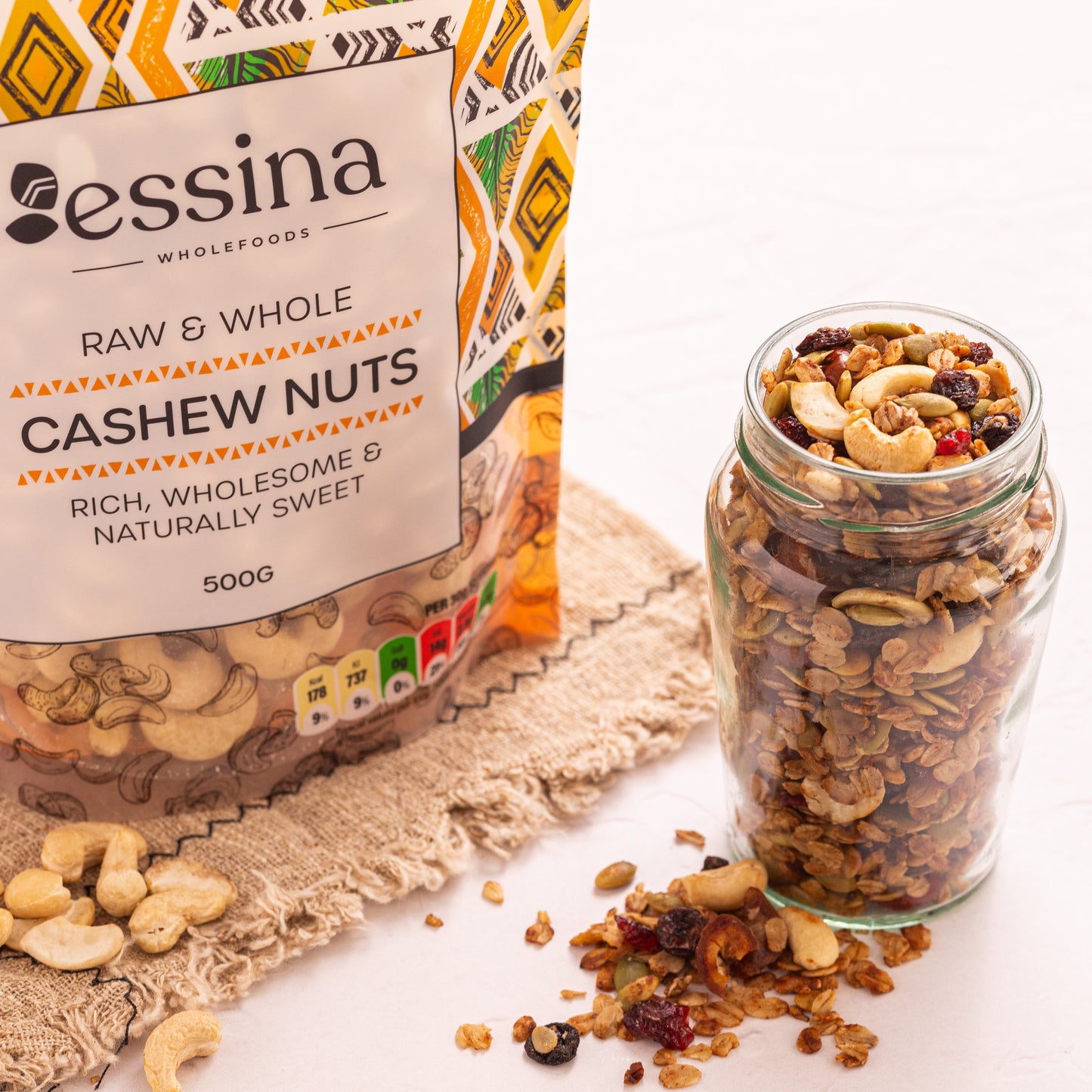 Raw & Whole Cashew Nuts