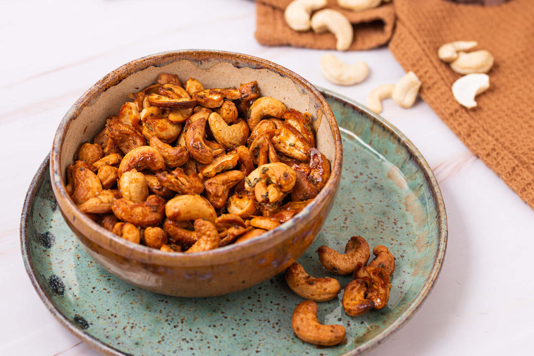Delight with Maple Rosemary Cashews